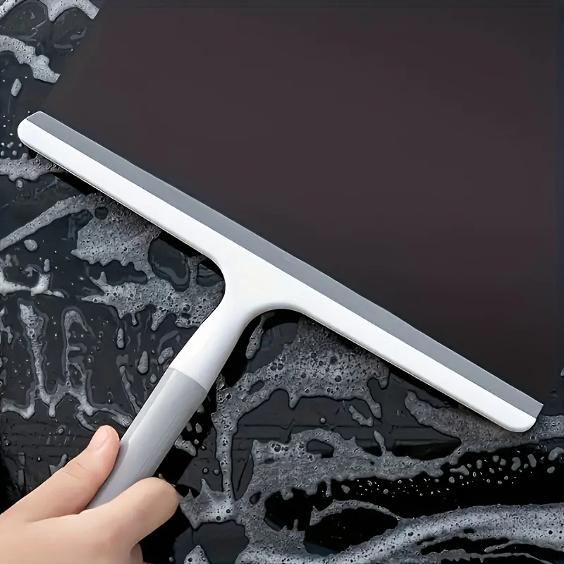 2pcs Multifunctional Hand Scraper for Shower Door, Window & Car Glass - Durable Bathroom Cleaning Tool, Ideal Gift for Holidays